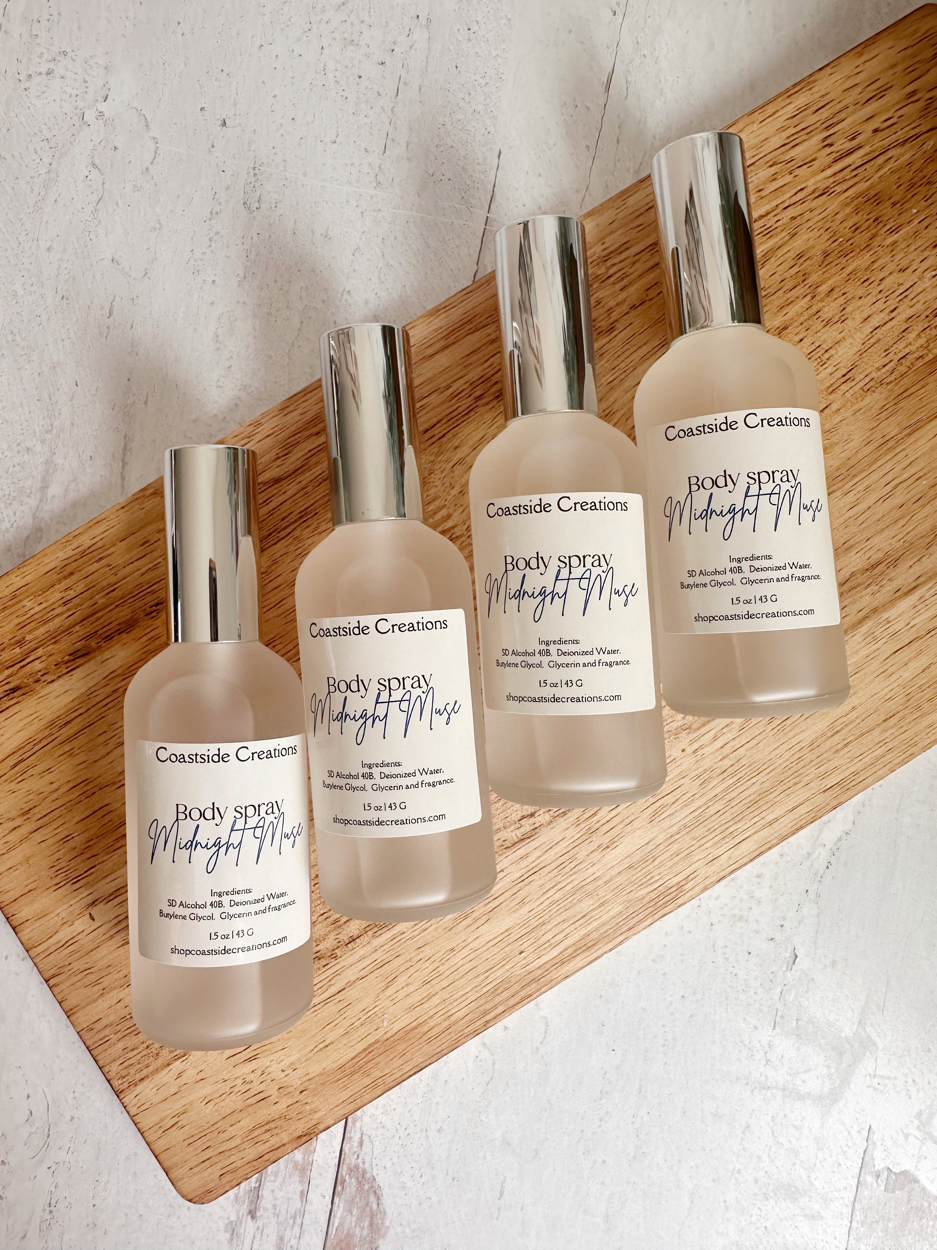 Luxury Body Sprays