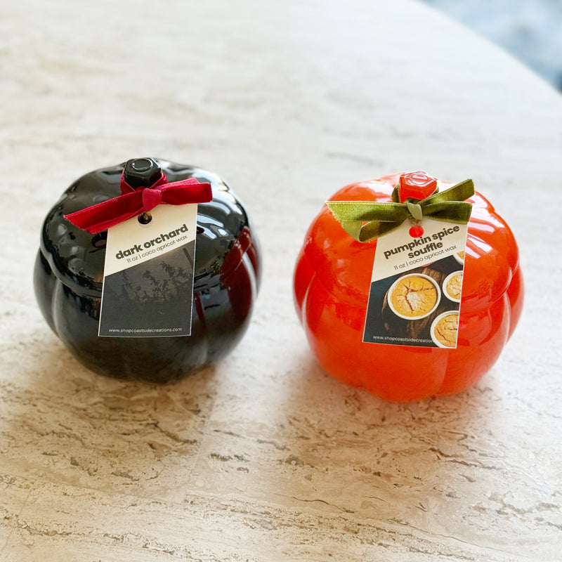 Pumpkin Candles - Large