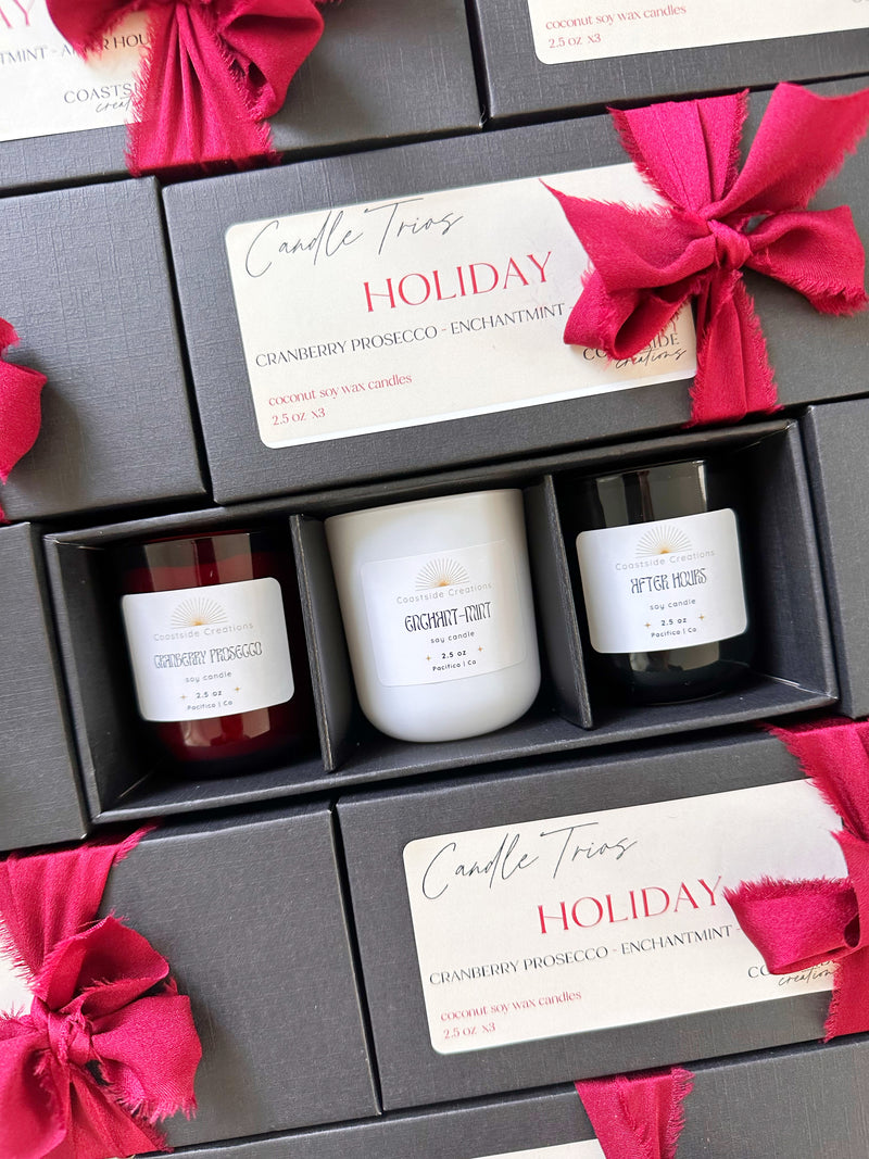 Holiday Favorites Candle Trio