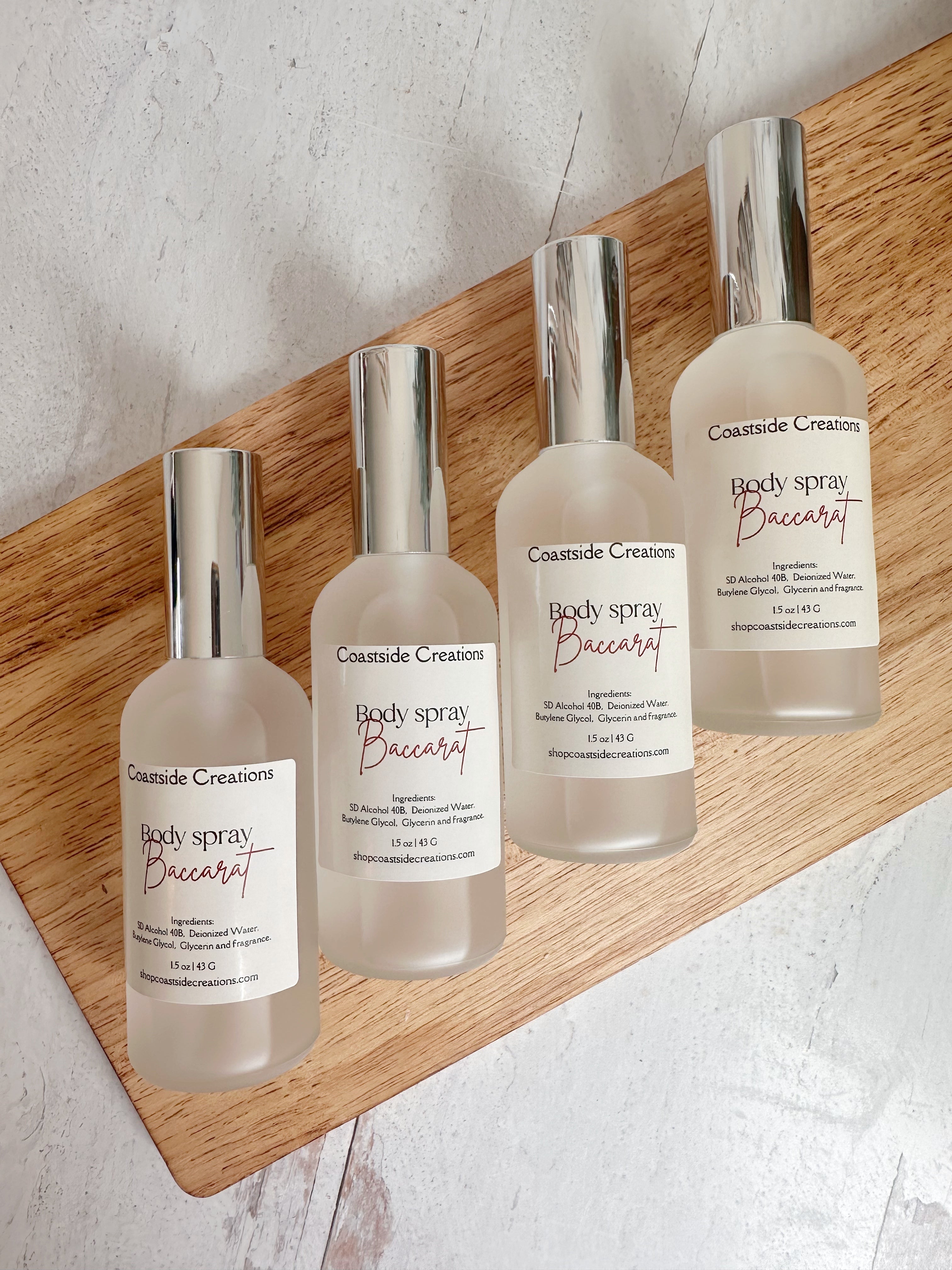 Luxury Body Sprays
